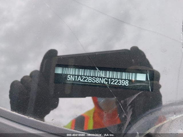 Nissan Murano Sv Intelligent Awd 2022 5N1AZ2BS8NC122398 Image 9