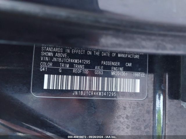 JN1BJ1CR4KW341295 Nissan Rogue Sport S
