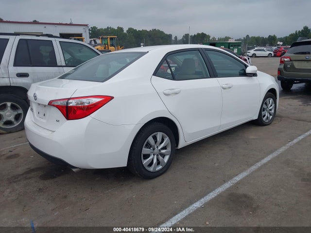 Toyota COROLLA LE 2015 2T1BURHE8FC263708 Image 4