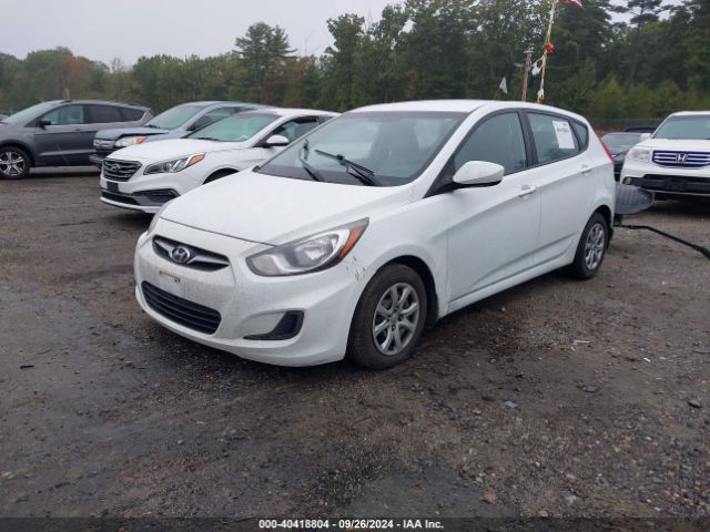 KMHCT5AE7EU195912 Hyundai ACCENT GS