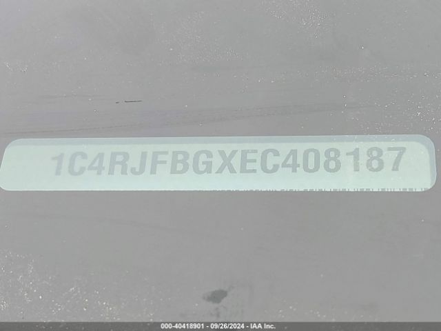 2014 JEEP GRAND CHEROKEE 1C4RJFBGXEC408187 Photo 8