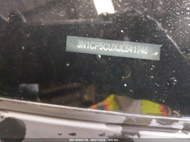 3N1CP5CUXJL541746 Nissan KICKS S