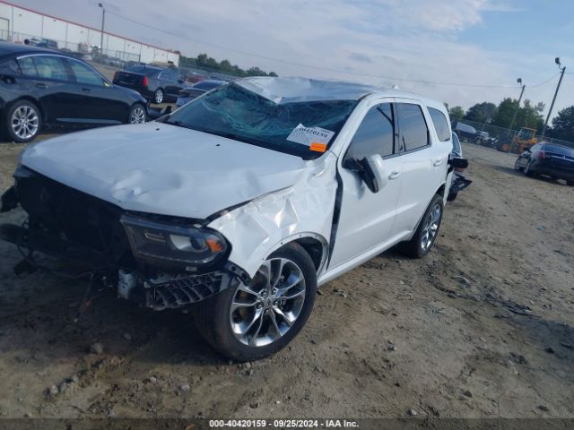 1C4RDHDG8LC259176 Dodge Durango Gt Plus Rwd