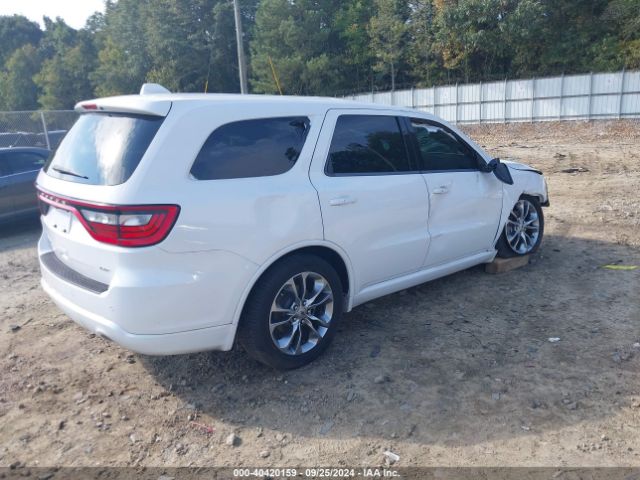 1C4RDHDG8LC259176 Dodge Durango Gt Plus Rwd