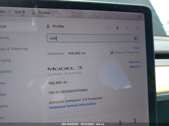 2018 TESLA MODEL 3 5YJ3E1EA6JF013943 Photo 6