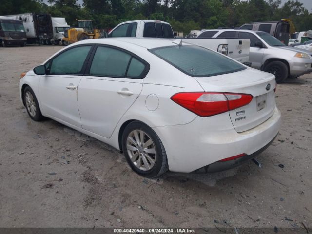 KNAFX4A69F5272104 KIA FORTE LX