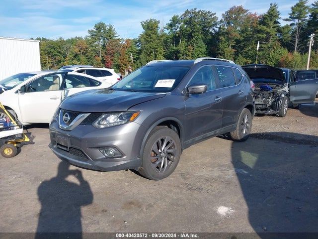 Nissan Rogue Sl 2016 5N1AT2MVXGC835668 Image 2