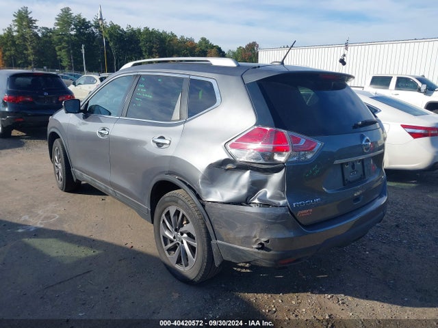 Nissan Rogue Sl 2016 5N1AT2MVXGC835668 Image 3