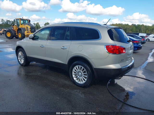 40420709 :رقم المزاد ، 5GALRBED3AJ215993 vin ، 2010 Buick Enclave 1xl مزاد بيع