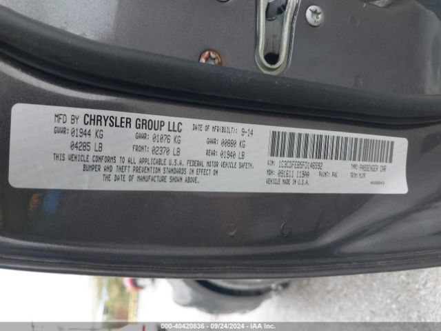 1C3CDFEB5FD146592 Dodge DART GT