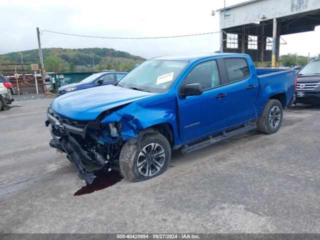 1GCGTDEN8N1209750 Chevrolet Colorado 4wd  Short Box Z71
