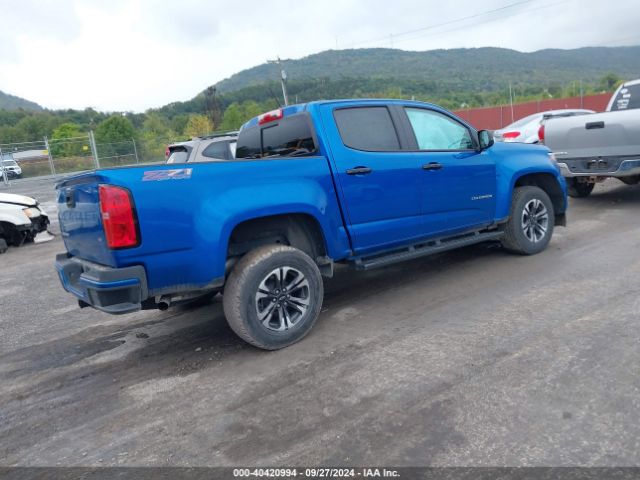 1GCGTDEN8N1209750 Chevrolet Colorado 4wd  Short Box Z71