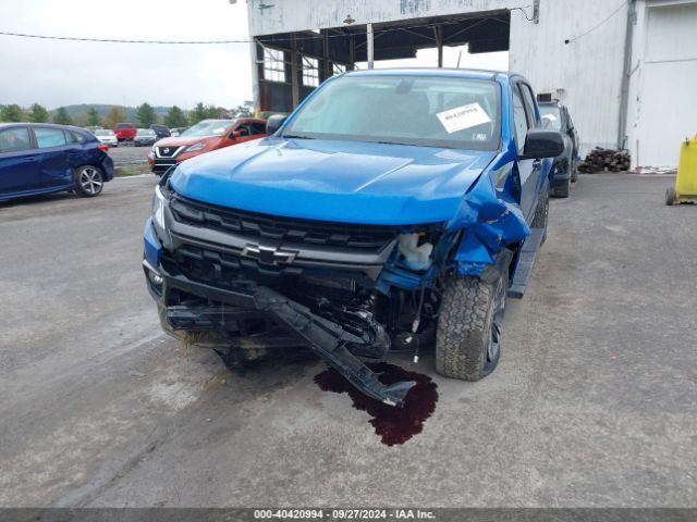 1GCGTDEN8N1209750 Chevrolet Colorado 4wd  Short Box Z71