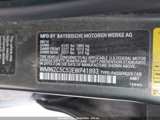 WMWZC5C53EWP41893 Mini Countryman Cooper S