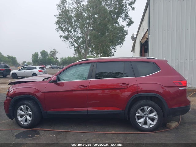 1V2AP2CA9JC596787 Volkswagen Atlas 2.0t S