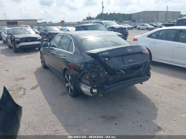 W1KAF4GB9NR016837 Mercedes-Benz C 300 Sedan