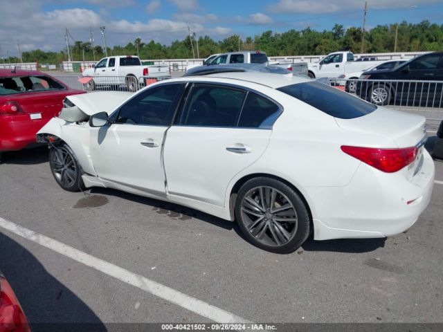 JN1BV7AP4EM672886 Infiniti Q50 SPORT