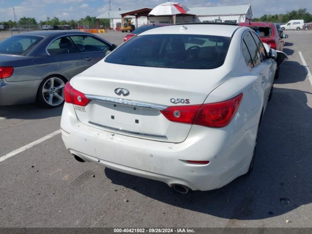 JN1BV7AP4EM672886 Infiniti Q50 SPORT