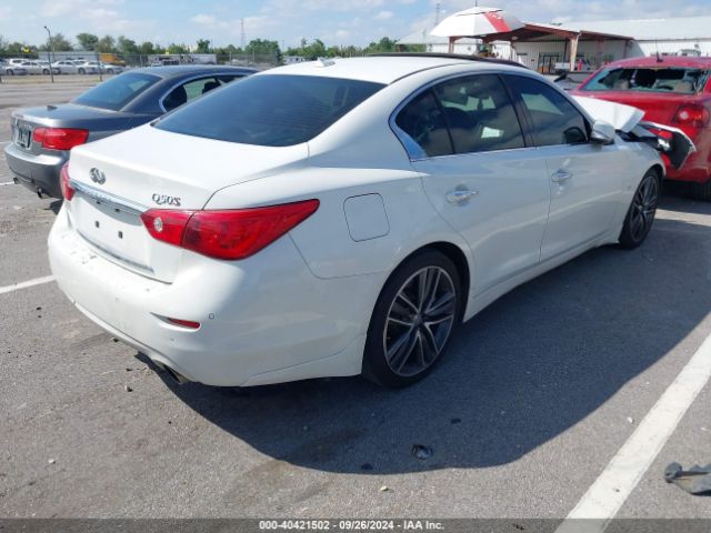 JN1BV7AP4EM672886 Infiniti Q50 SPORT