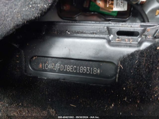 1C4RJFDJ8EC189318 Jeep Grand Cherokee Srt