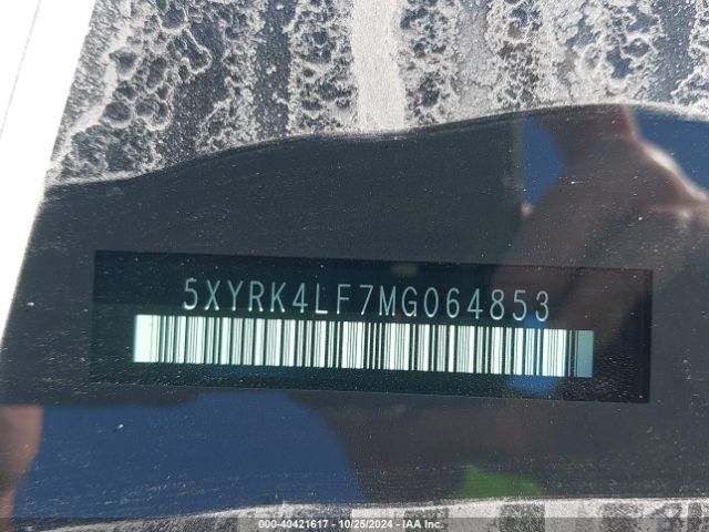 5XYRK4LF7MG064853 KIA Sorento Sx Prestige