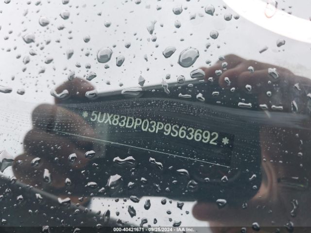 5UX83DP03P9S63692 BMW X3 M40i