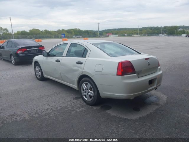 2007 MITSUBISHI GALANT 4A3AB26F57E075454 Photo 2