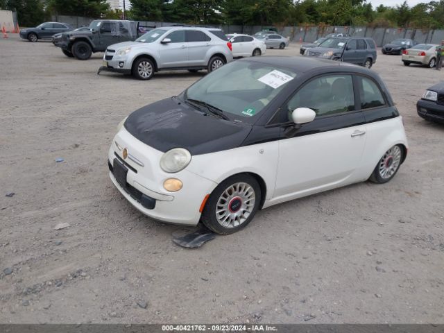 2012 FIAT 500 3C3CFFAR7CT211722 Photo 1