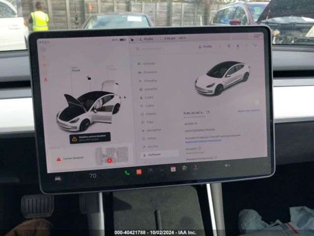 5YJ3E1EA5LF741000 Tesla Model 3 Standard Range Plus Rear-wheel Drive/standard Range Rear-wheel Drive