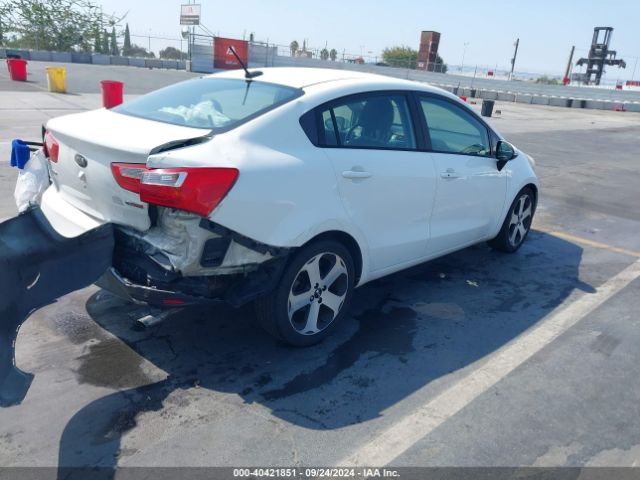 KNADN4A39E6386907 KIA Rio Sx