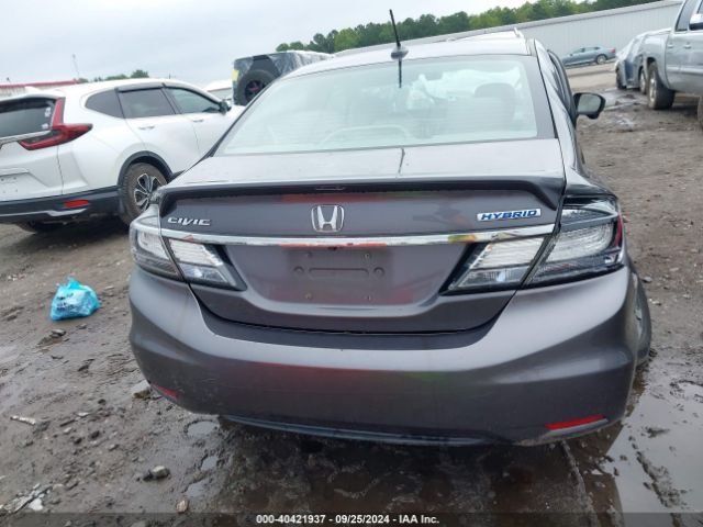19XFB4F38FE001863 Honda CIVIC HYBRID