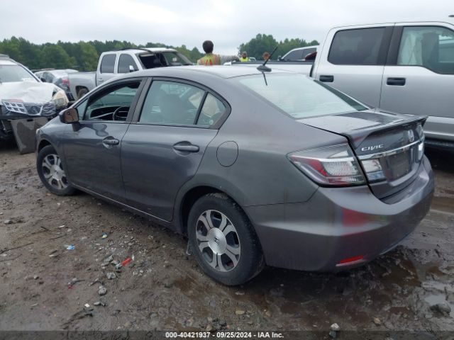 19XFB4F38FE001863 Honda CIVIC HYBRID