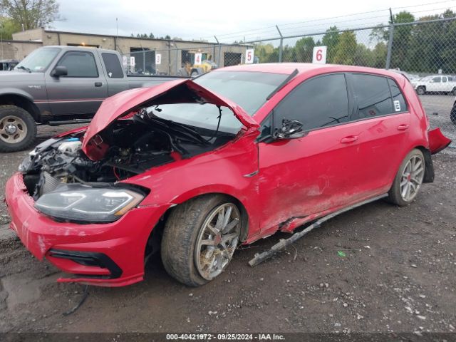 2019 VOLKSWAGEN GOLF R WVWWA7AU8KW218415 Photo 1