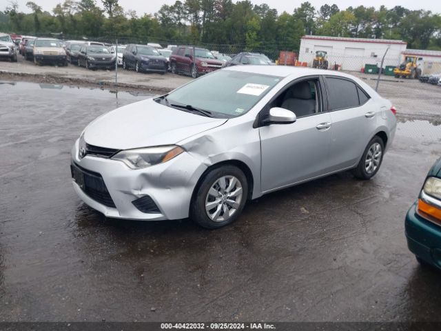 2T1BURHE0EC077059 Toyota COROLLA LE