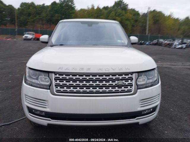 SALGS2EFXGA260212 Land Rover Range Rover 5.0l V8 Supercharged