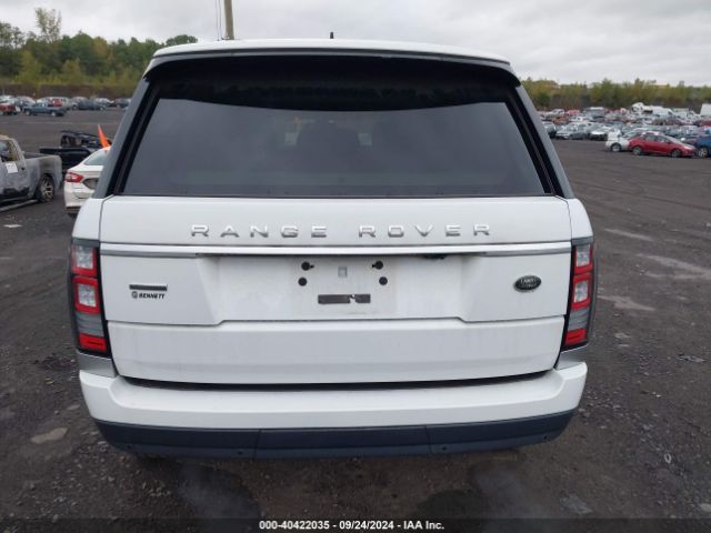 SALGS2EFXGA260212 Land Rover Range Rover 5.0l V8 Supercharged