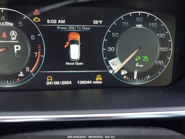 SALGS2EFXGA260212 Land Rover Range Rover 5.0l V8 Supercharged