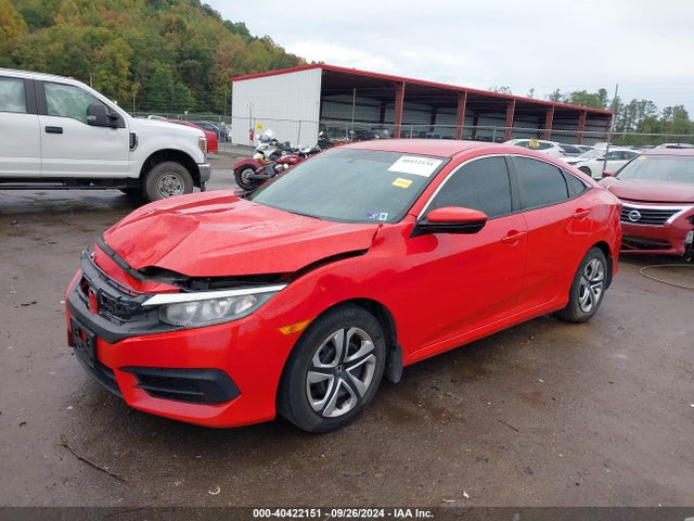 Honda Civic Lx 2016 2HGFC2F59GH570490 Image 2