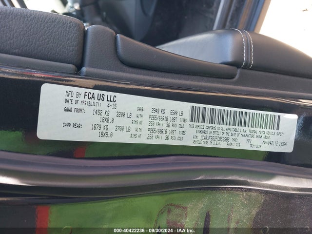 1C4RJFBG2FC859986 Jeep Grand Cherokee Limited