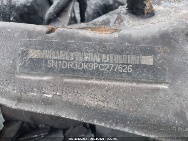5N1DR3DK9PC277626 Nissan Pathfinder Platinum 4wd