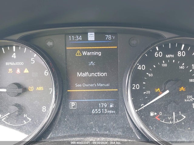 JN1BJ1CV9LW279441 Nissan Rogue Sport Sl Fwd Xtronic Cvt