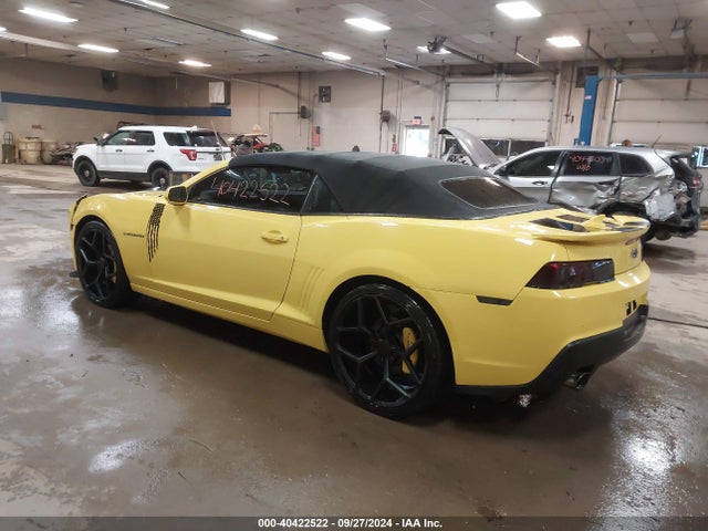 Chevrolet Camaro 1lt 2015 2G1FD3D36F9216365 Image 3