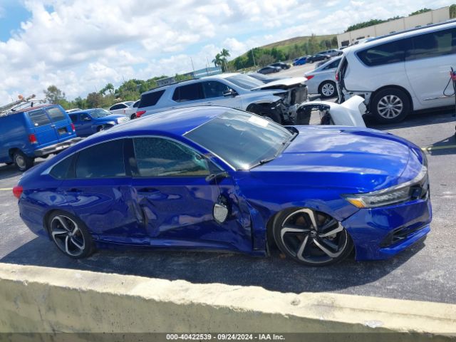 1HGCV1F32MA098262 Honda Accord Sport