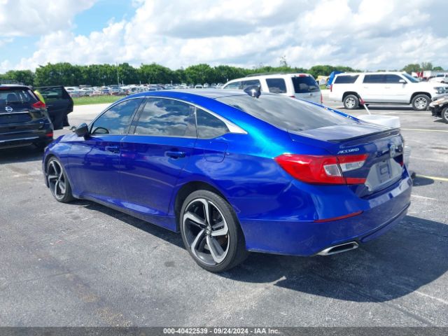 1HGCV1F32MA098262 Honda Accord Sport