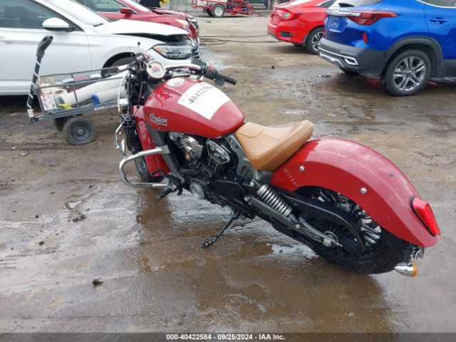 2015 INDIAN MOTORCYCLE CO. SCOUT 56KMSA002F3100636 Photo 2