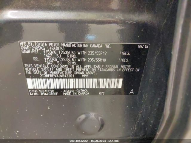 2T3RFREVXJW843201 Toyota Rav4 Adventure