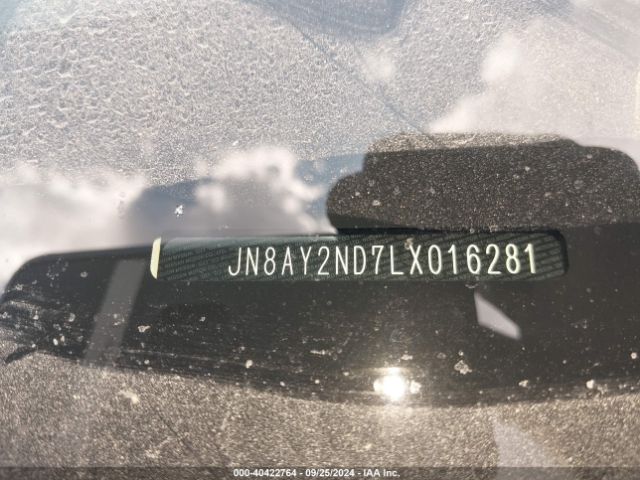 JN8AY2ND7LX016281 Nissan Armada Sl 2wd