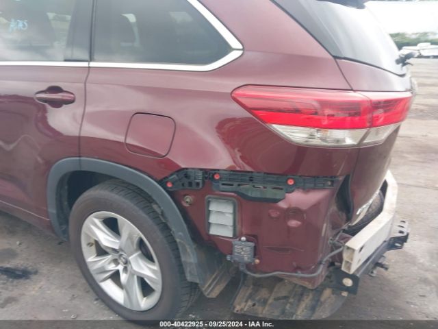 5TDDGRFH9HS020996 Toyota Highlander Hybrid Limited