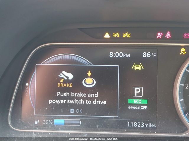 1N4AZ1CV9MC551769 Nissan Leaf Sv 40 Kwh