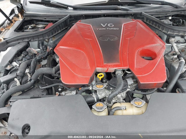 2017 Infiniti Q50 3.0t Premium მანქანა იყიდება აუქციონზე, vin: JN1EV7AP6HM733933, აუქციონის ნომერი: 40423383